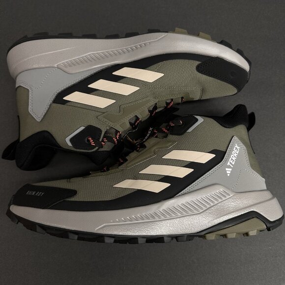 Adidas Terrex Anylander Mid Hiking Boots Olive Green Black ID0897 Men’s Sizes main image 7